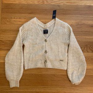 NWT Abercrombie & Fitch Button-Front Cardigan